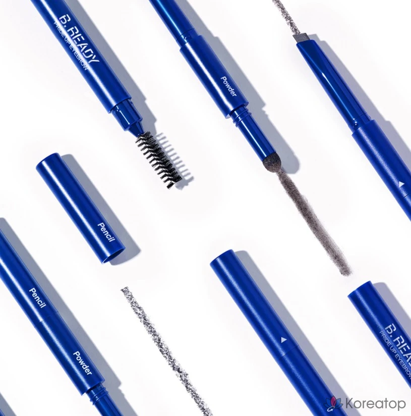 Корректор для бровей B.READY Pride Up, темно-коричневый, 0,6 г, 1 шт.