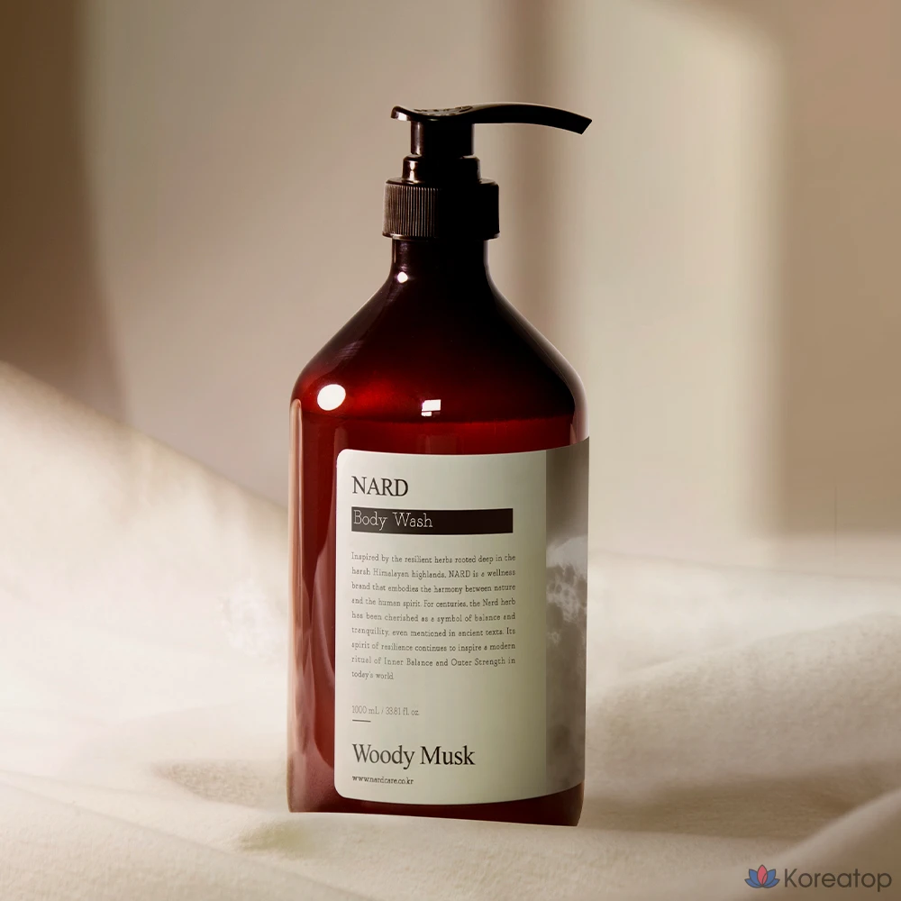 Гель для душа NARD Woody Musk, 1 л, 1 бутылка, фото 3