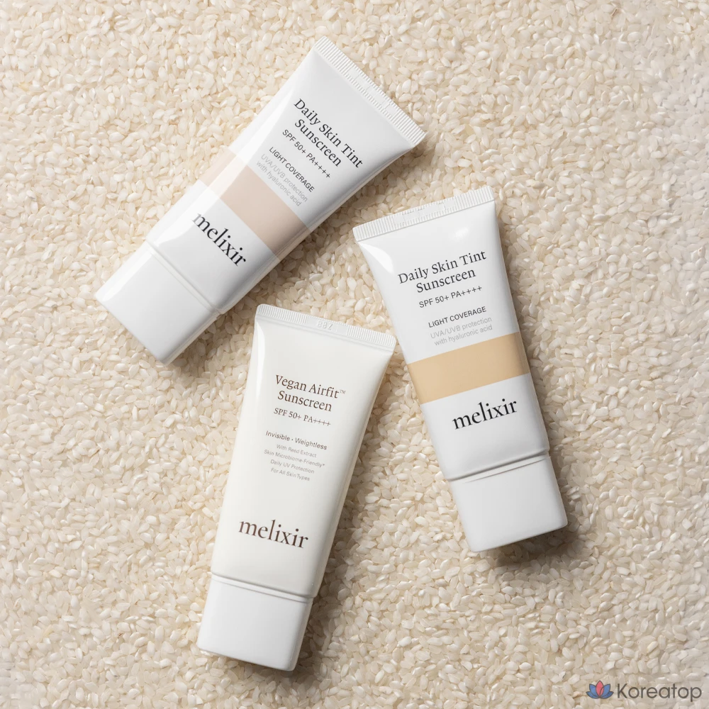 Солнцезащитный крем Melixir Vegan Air Fit Sunscreen SPF50+ PA++++, 50 мл, 1 шт.