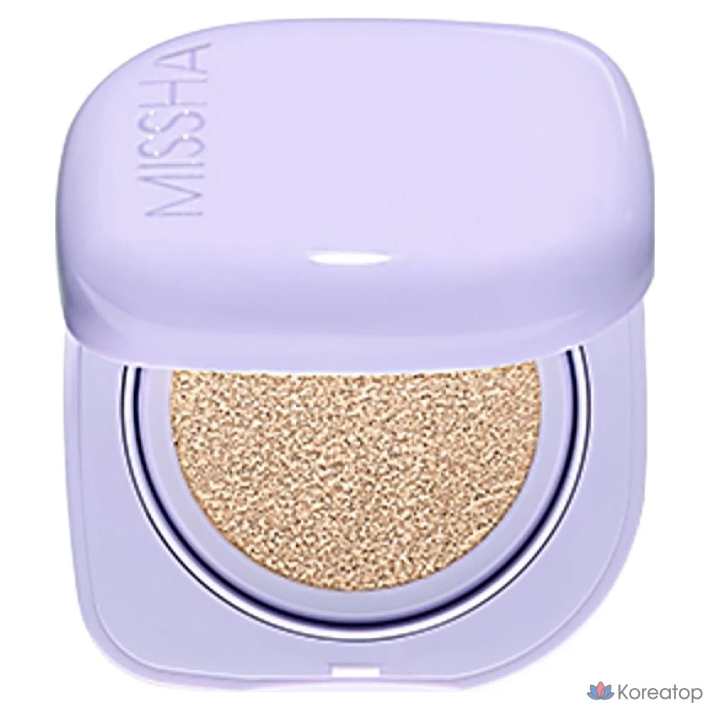 Missha Layering Fit Cushion Semi Glow, 15 г, 21 Vanilla, 1 шт.