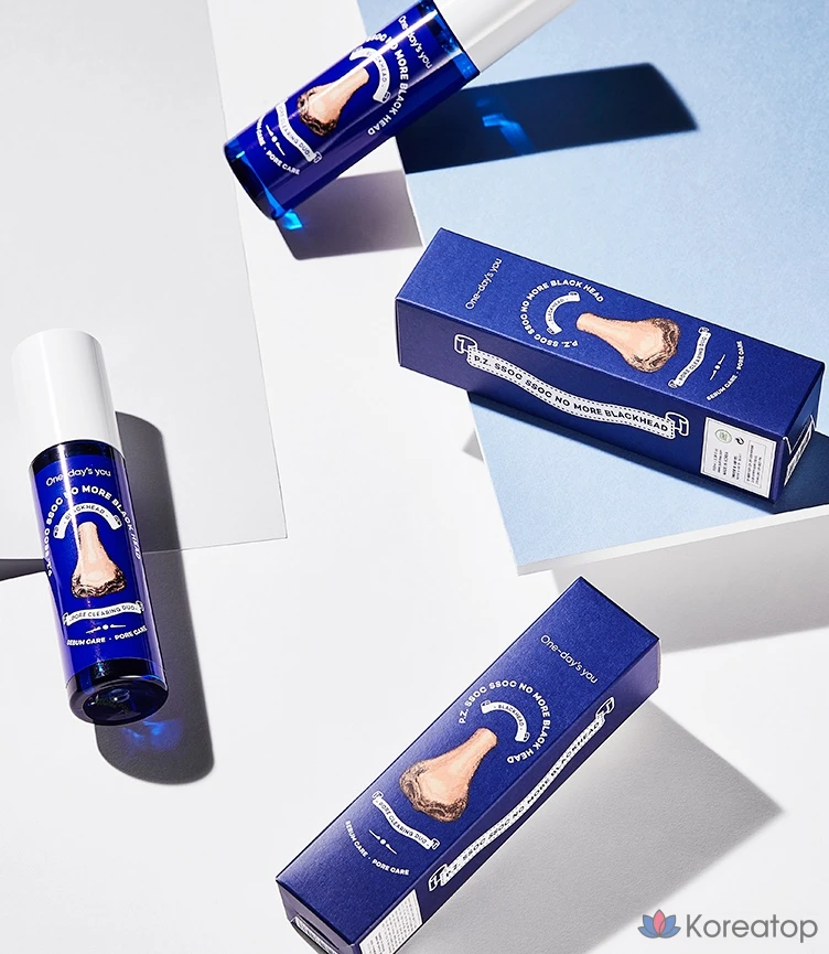 Набор One-Day's You Sebum-Removing No More Blackhead Pore Clean Duo: средство для удаления кожного сала 100 мл + 20 ватных дисков, 1 шт.