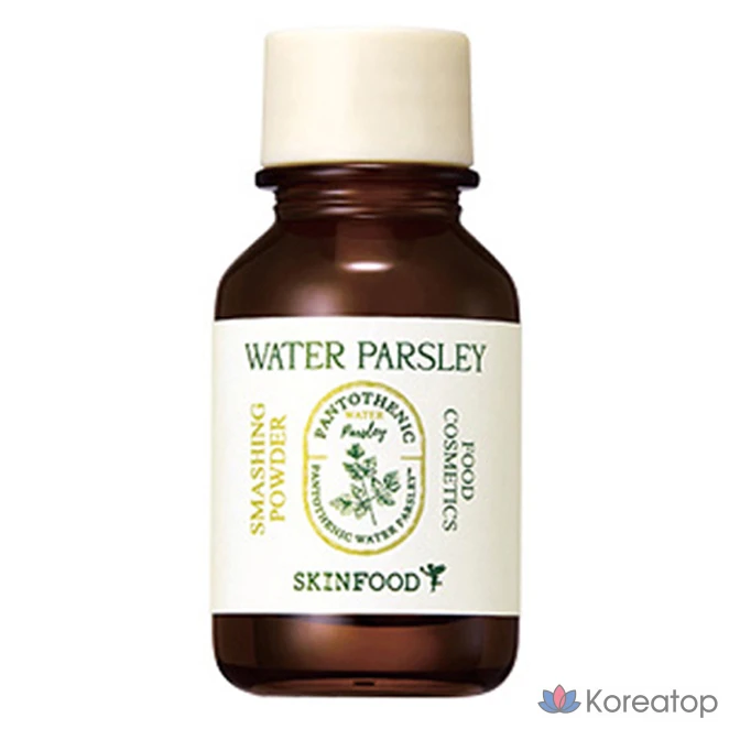 Skinfood Пантотеновая вода, порошок для измельчения петрушки, 15 мл, 1 шт.
