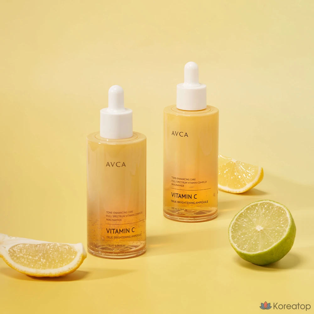 Ампульная сыворотка AVCA True Brightening Vitamin C Whitening Ampoule, 100 мл, 1 шт.