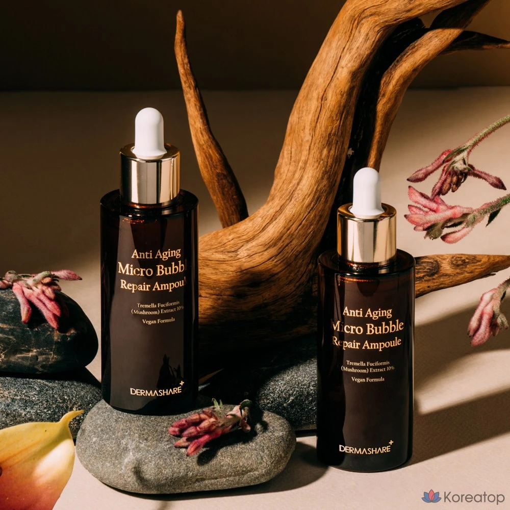 Ампула Dermashare Anti-Aging Micro Bubble Repair Ampoule, 50 мл, 1 шт.