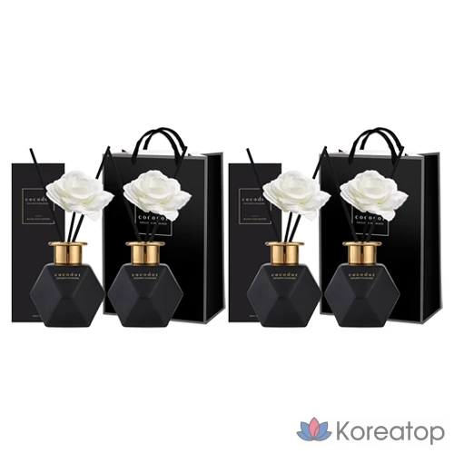 Диффузор для дома Cocodor Black Gold Edition, аромат April Fresh, 400 мл, 2 шт.