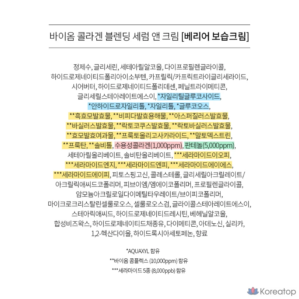 Сыворотка и крем Prreti Biome Collagen Blending Half and Half, 90 г, 1 шт.