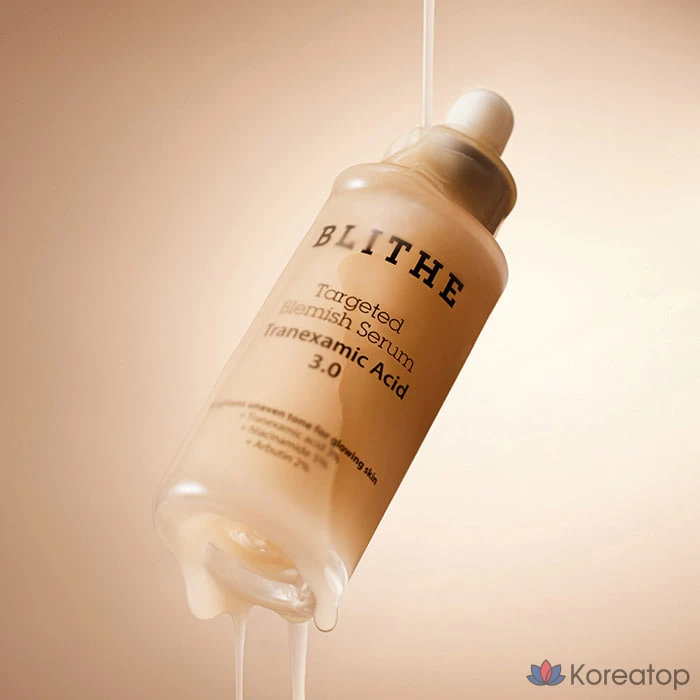 Blythe Targeted Blemish Serum Tranexamic Acid 3.0 Blemish Whitening Cover Serum Highly Concentrated Ampoule Whitening Serum, 30ml, 1 ea.