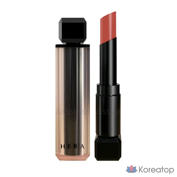 Матовая пудровая помада Hera Sensual Powder Matte Lipstick, 3 г, № 434, цвет Pampas, 1 шт.