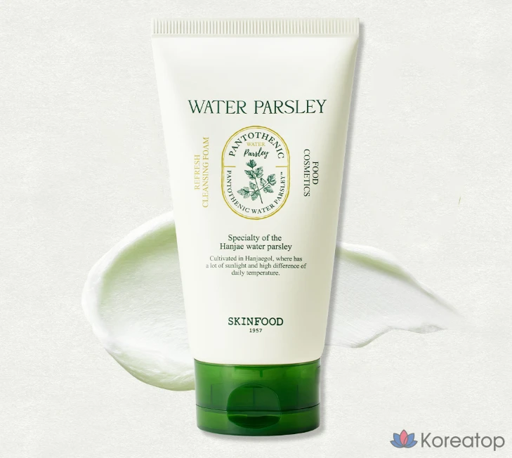 Освежающая очищающая пенка Skinfood с пантотеновой водой и петрушкой, 150 мл, 1 шт.