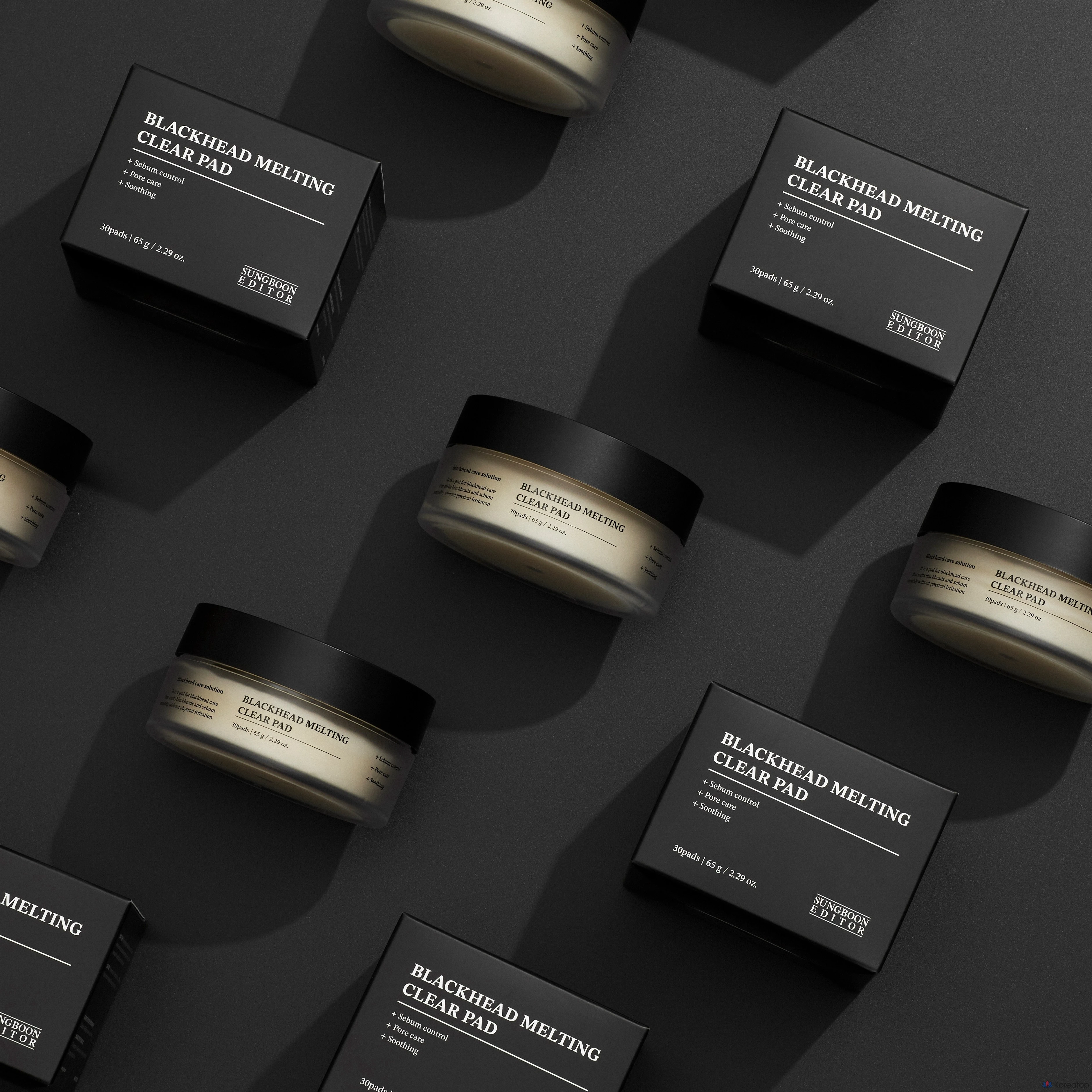 Прозрачные подушечки для растворения черных точек Ingredient Editor, 30 листов, 1 упаковка