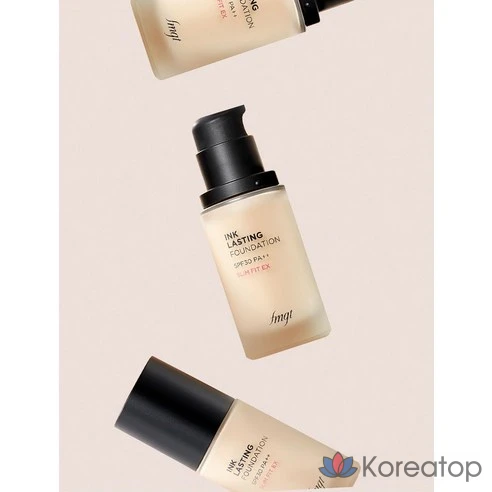 Тональная основа The Face Shop Ink Lasting Foundation Slim Fit V203 Натуральный бежевый