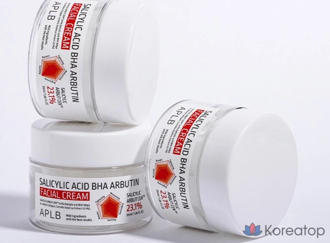 Крем для лица APLB Salicylic Acid BHA Arbutin Facial Cream, 55 мл, 1 шт.