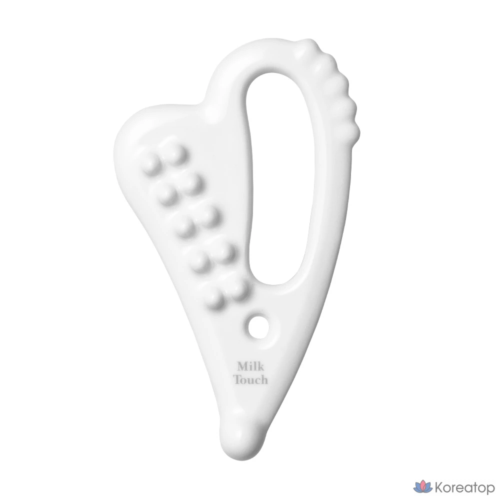 Керамический гуаша для лица Milk Touch Slim Face, 1 шт., белый.