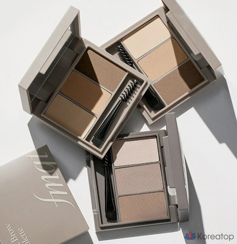 Набор палеток для бровей FMGT Ink Brow Palette Kit, оттенок 01 Natural Brown, 1 шт., фото 3