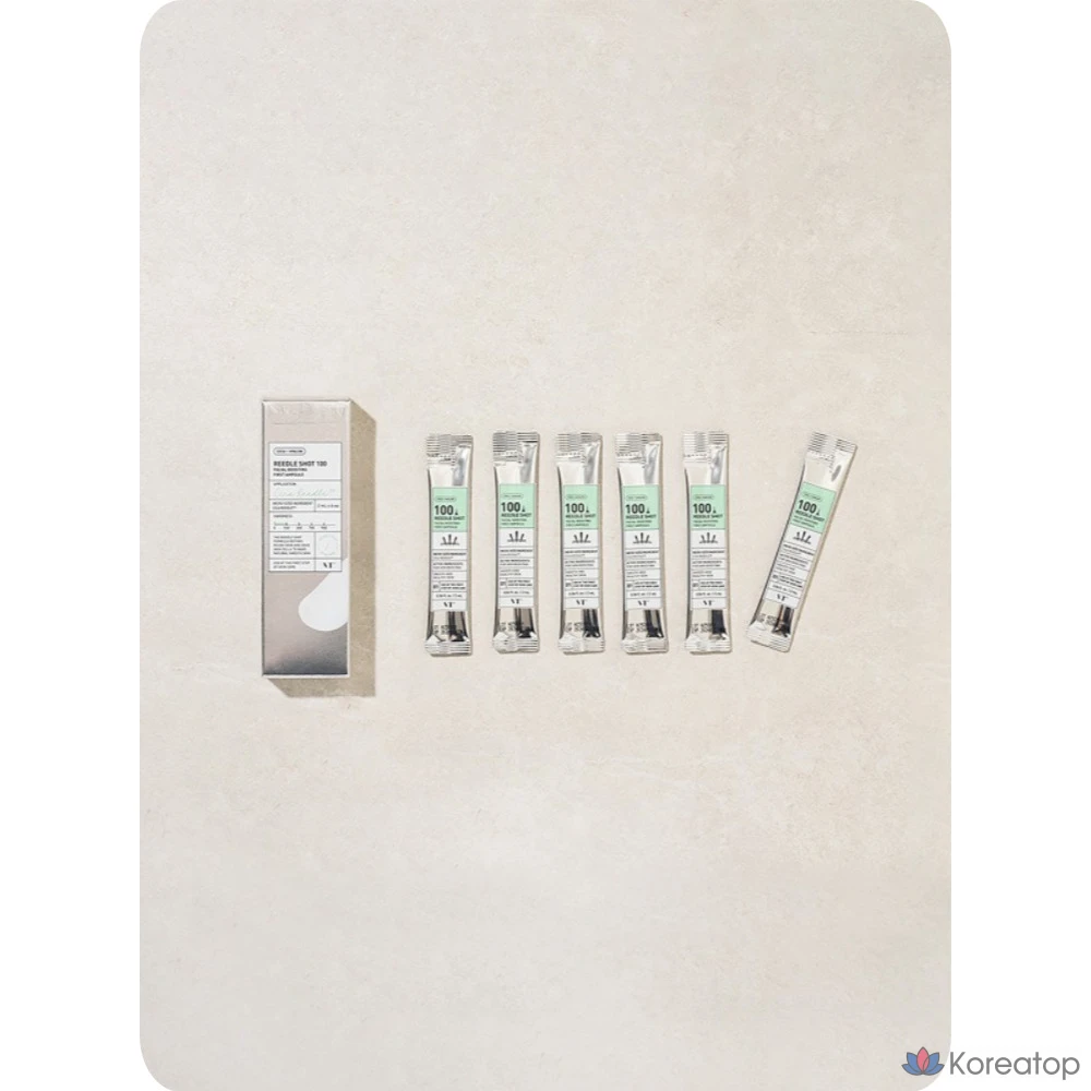 Daiso VT Riddle Shot Facial Boost First Ampoule, 100 шотов, 1 шт., 32 мл