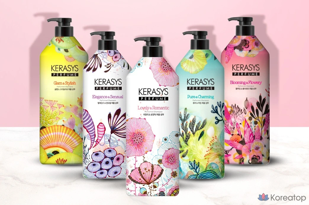 Парфюмированный шампунь KeraSys Elegance &amp; Sensual, 980 мл, 1 шт.