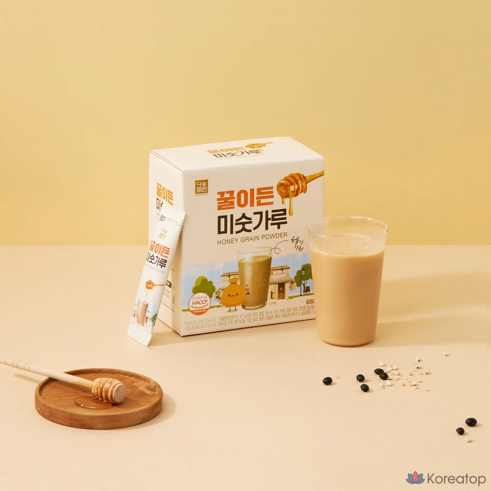 Порошковый напиток Danongwon Honey Misutgaru, 600 г, 30 шт.