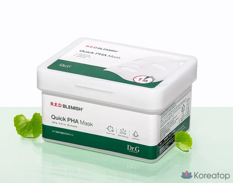 Маска Dr.G Red Blemish Quick Paha, 6 шт., 30 шт., фото 4