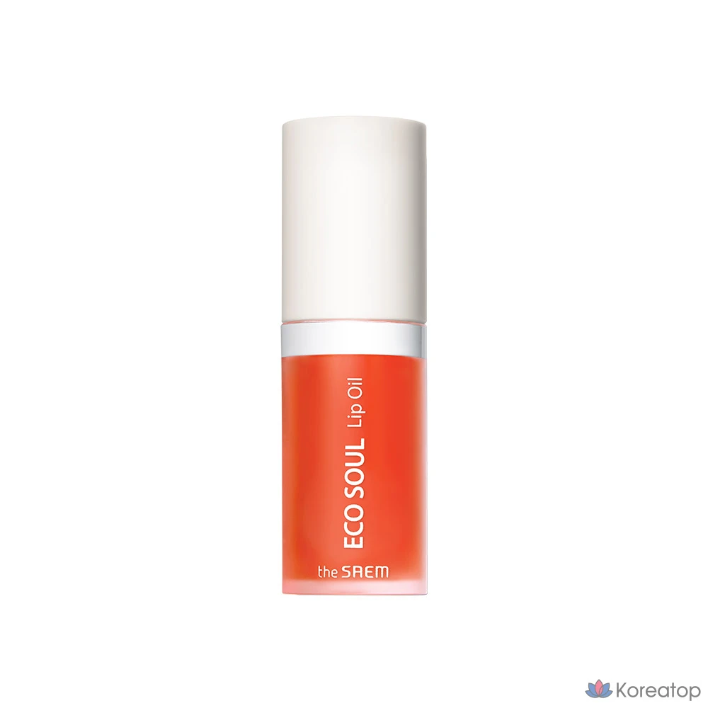 Масло для губ The Saem Eco Soul, 3 оттенка грейпфрута, 6 мл, 1 шт.