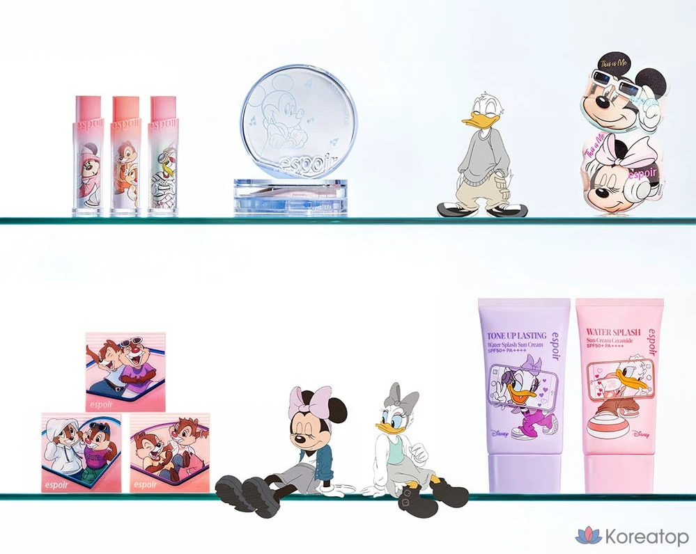 Румяна Espoir Disney Edition Blurry Cheek, 4,7 г, № 2, волнистый коралловый оттенок, 1 шт., фото 9