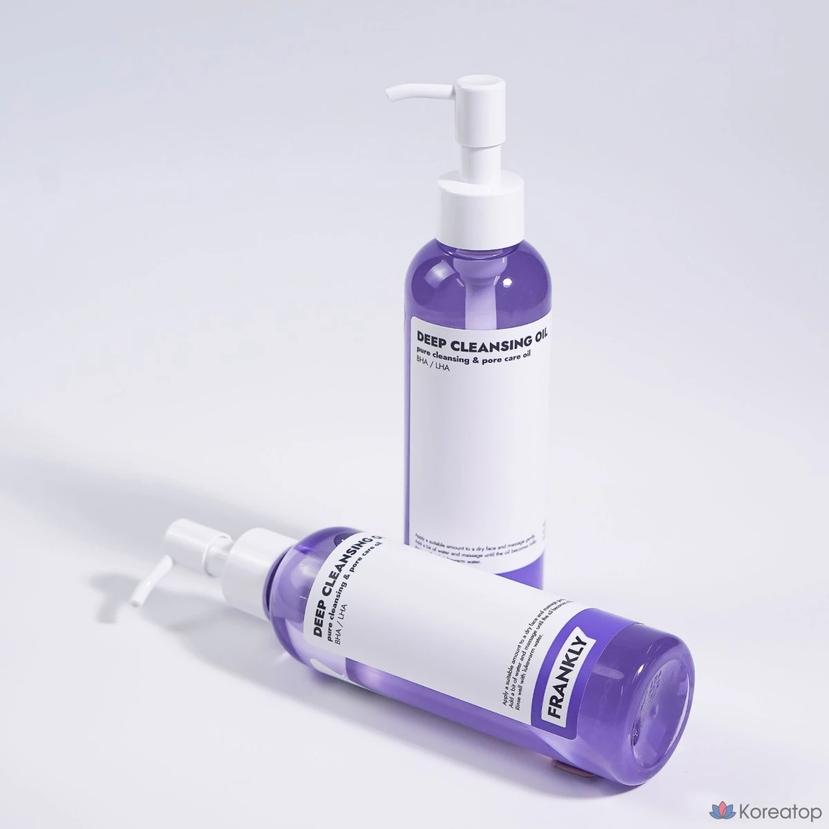 Frankly Mild Deep Cleansing Oil с BHA и LHA кислотами для удаления черных и белых точек, 1 шт., 200 мл