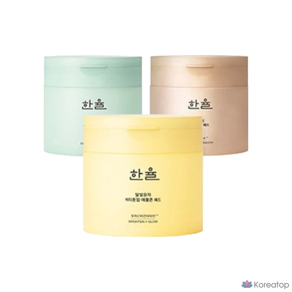 Пэды для лица HANYUL Artemisia Soothing Moisture Pad, 170 мл, 60 шт.