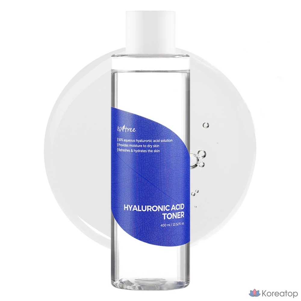Тоник с гиалуроновой кислотой Isntree, 400 мл, 1 шт.