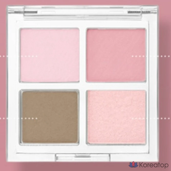 Тени для век Missha Modern Shadow, оттенок 101 Pale Bloom, 1.7 г, 1 шт., фото 9
