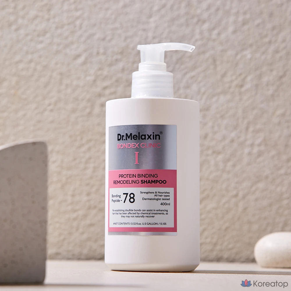Шампунь Dr. Melaxin Bond Dex Protein Binding Remodeling Shampoo, 400 мл, 1 шт.