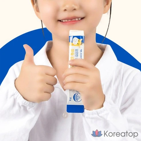 Детский кальций, витамин D и цинк в желе Vitamin Village Mampyeonhan