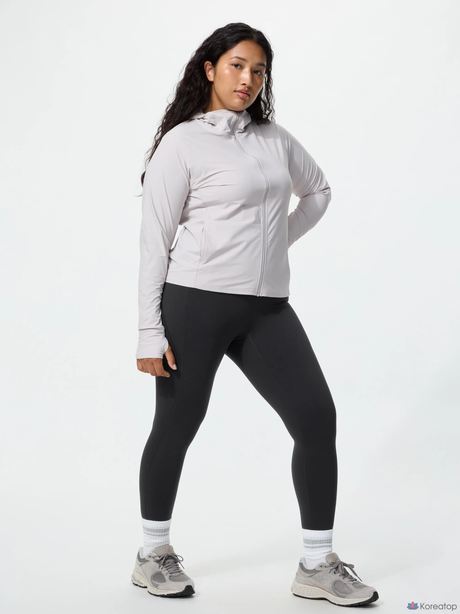 Леггинсы Uniqlo Ultra Stretch Active Leggings, длина штанины 60.5-61 см