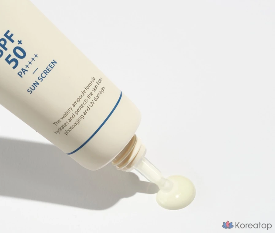 Набор D'alba Water Barrier Anti-Sun Aging Ampoule 50 мл (2 шт.) + сыворотка для умывания 3 мл (3 шт.), 1 шт.