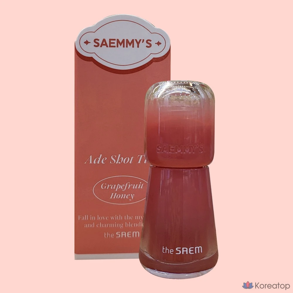 Тонирующий гель для душа The Saem Ade Shot Tint 3,2 г, 1 шт., грейпфрутовый мед, 1 шт.