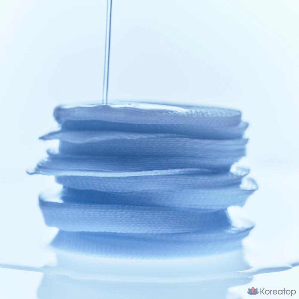 Тонизирующие подушечки Dear, Klairs EGF Blue Soothing Toner Pads, 150 мл, 60 листов, 1 упаковка.