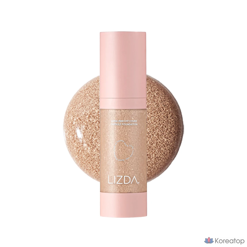 Тональный крем Lizda NEW Zero Fit Capsule Foundation, № 21 Petal Beige, 1 шт.