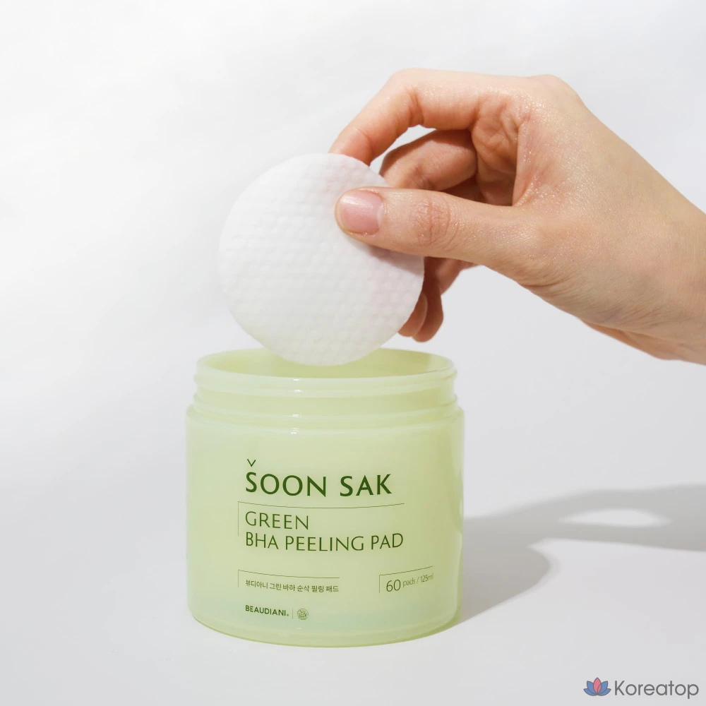 Пилинг-пэды Beaudiani Green BHA Peeling Pad, 125 мл, 60 шт.