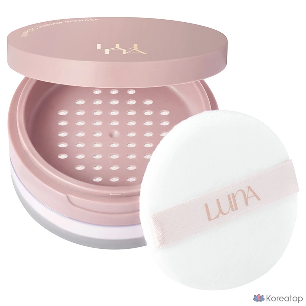 Пудра Luna Pro Photofinisher Powder 10 г SPF45 PA+++, 1 шт., розовый