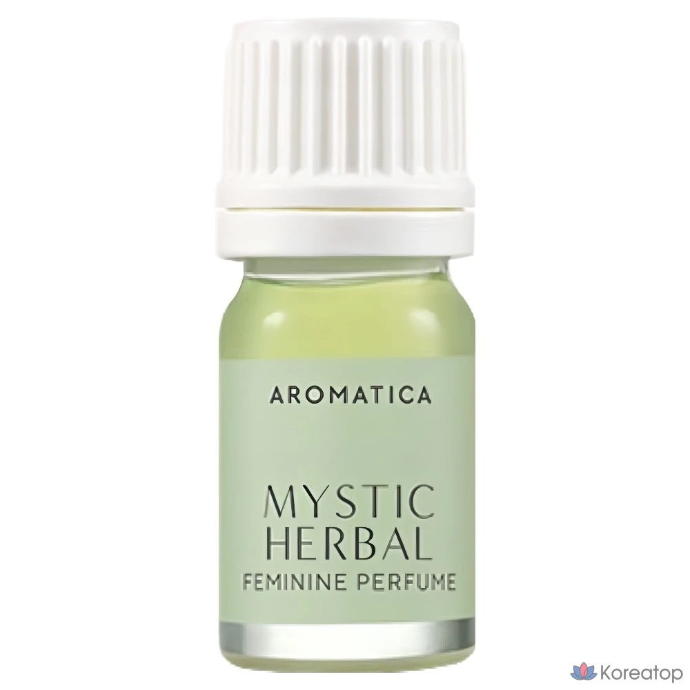 Парфюмерная композиция Aromatica Pure &amp; Soft Feminine Perfume Mystic Herbal, 5 мл, 1 шт.