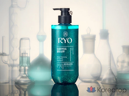 Шампунь Ryo Cheong-a для глубокого очищения и охлаждения волос, с цитрусовым ароматом, 480 мл, 1 шт.