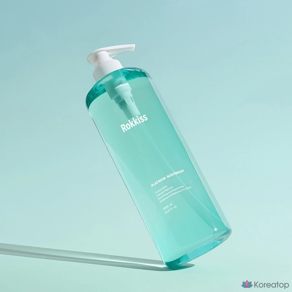 Гель для душа Rokkiss Platinum Mild Acid Body Wash, 1 л, 1 шт.