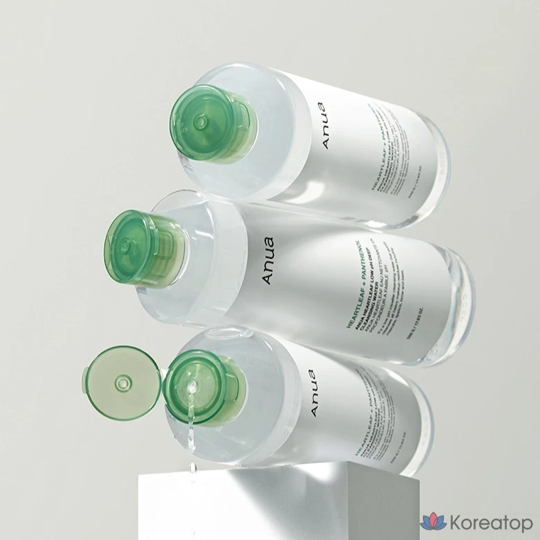 Очищающая вода Anua Eoseongcho с мягкой кислотностью для глубокого очищения, 500 г, 1 шт.