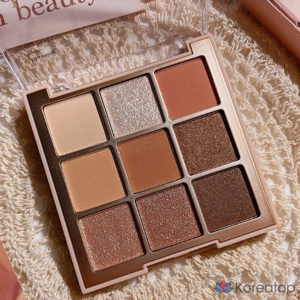 Тени для век Dasique Shadow Palette, оттенок 01 Sugar Brownie, 1 шт.