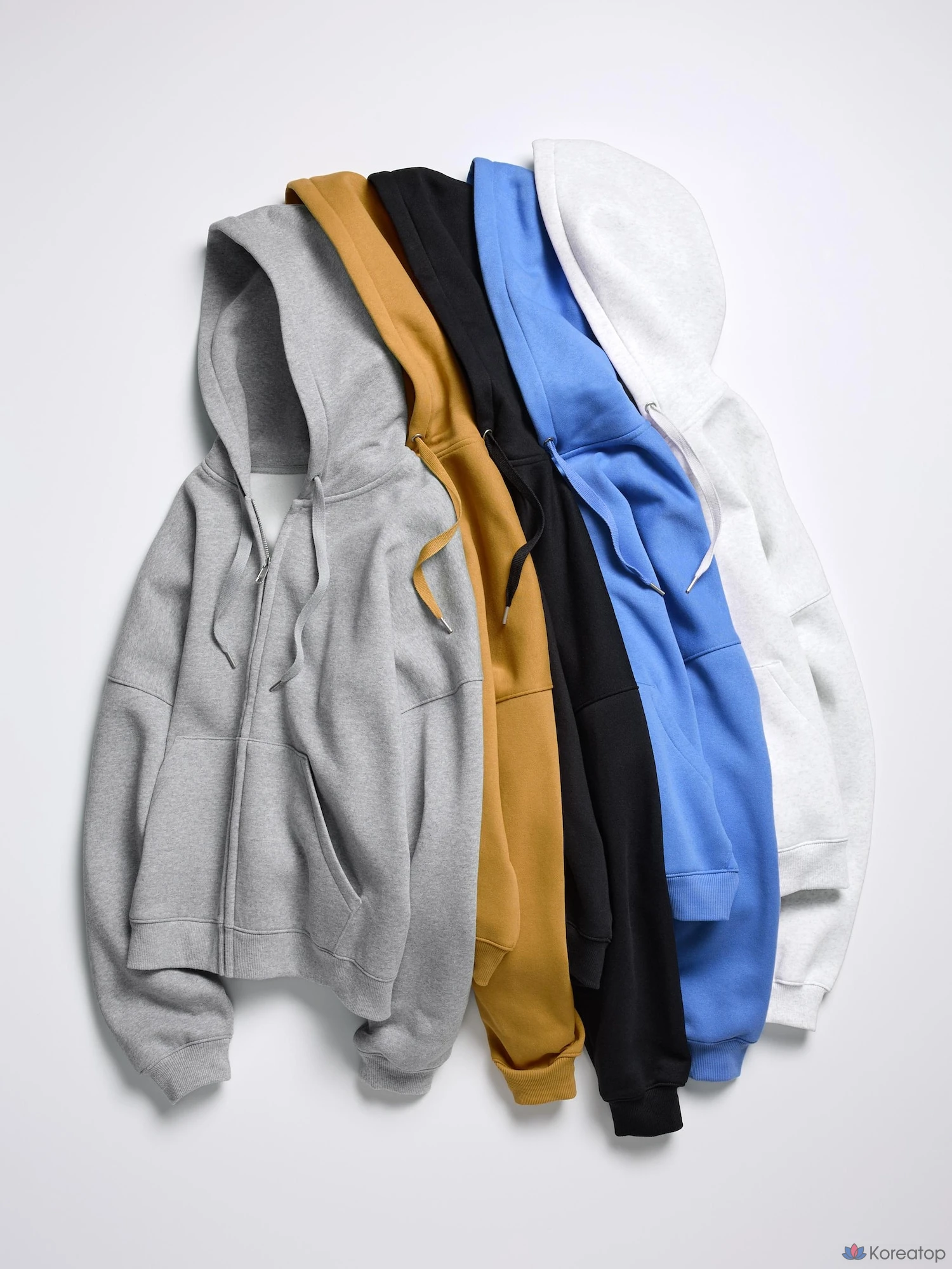 Худи на молнии Uniqlo Heavyweight Sweat Cocoon Full Zip Hoodie