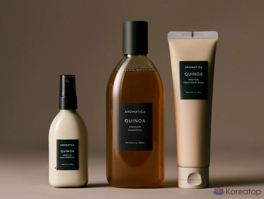 Ампула для волос с протеином из киноа и ароматом Aromatica, 100 мл, 1 шт.