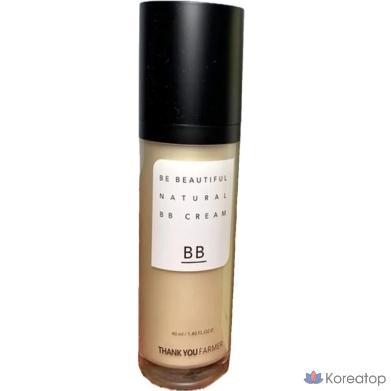 BB-крем Thank You Farmer Be Beautiful Natural, 40 мл, Песочно-бежевый, 1 шт.