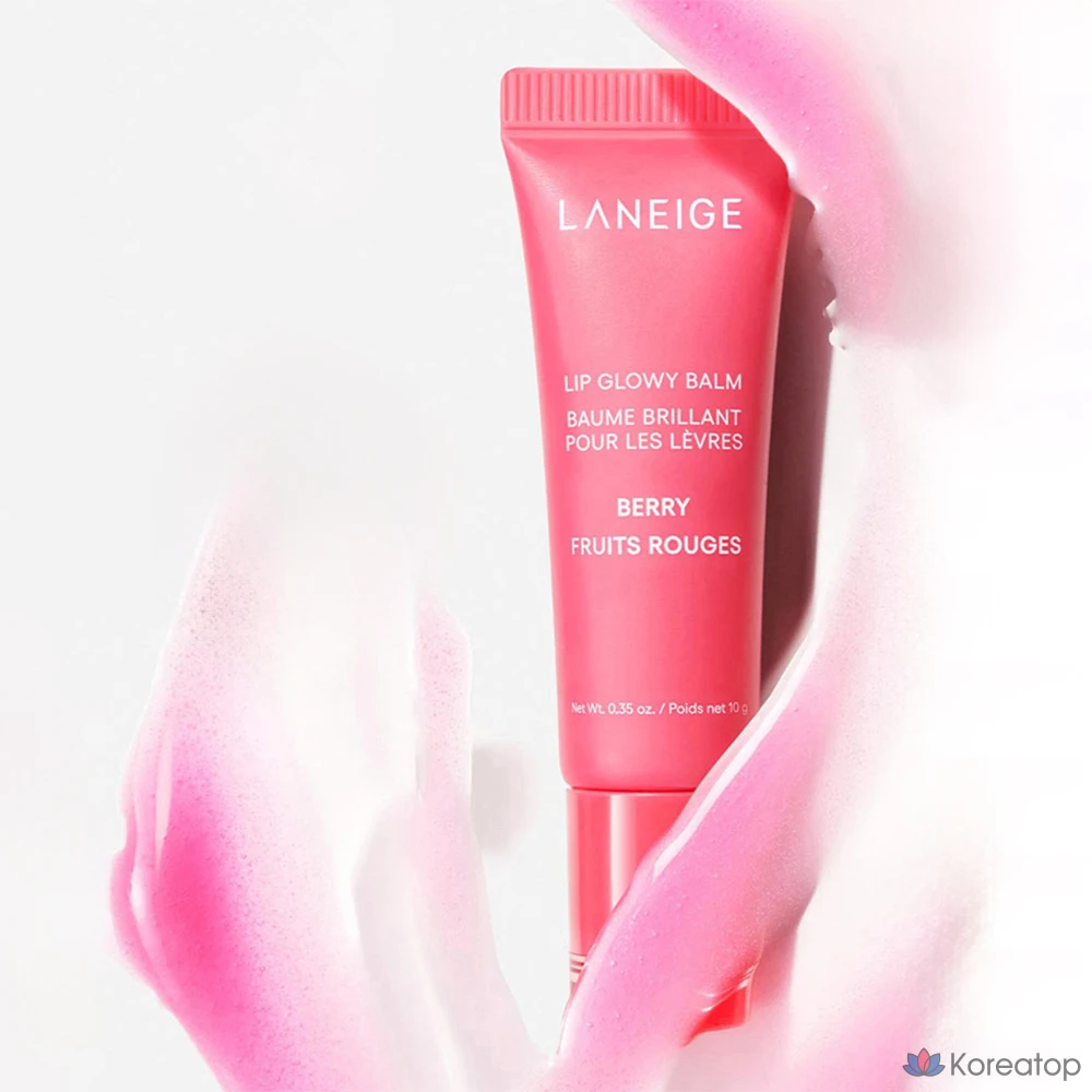 Бальзам для губ Laneige Lip Glow Balm, ягодный, 10 г, 1 шт., фото 2