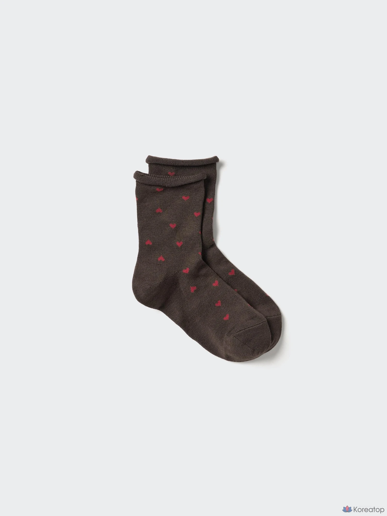Носки Uniqlo Heattech Socks Top Roll Heart