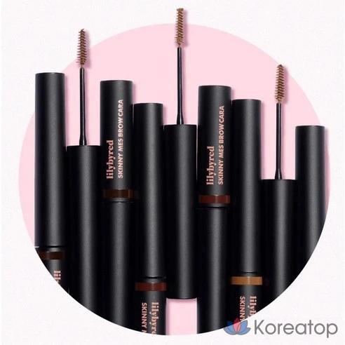 Тушь для бровей LilybyRed, 3,5 г, светло-коричневая