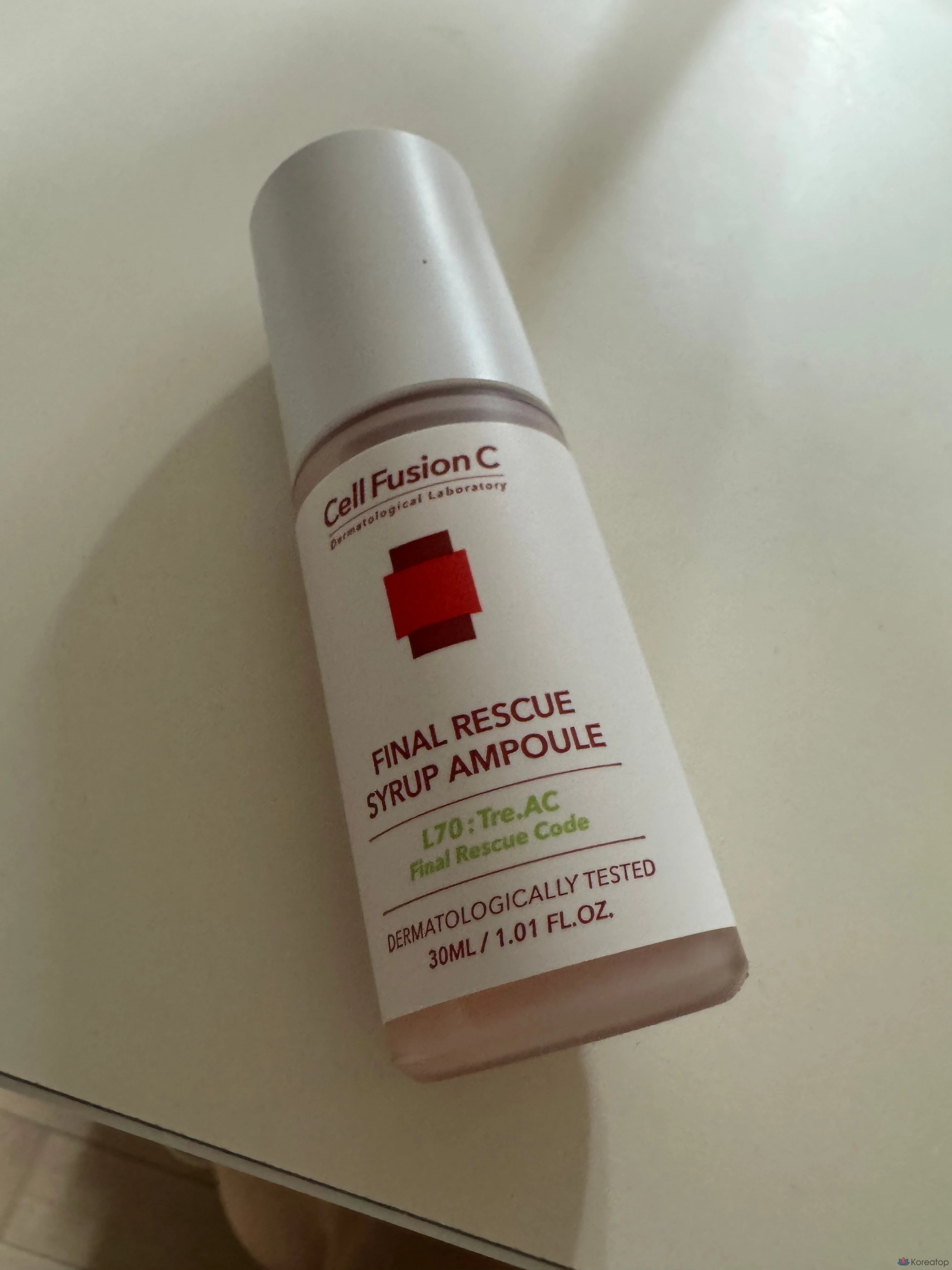 Сироп-ампула Triac Final Rescue для питания поврежденных волос, увлажнения и повышения эластичности, 30 мл, 1 флакон