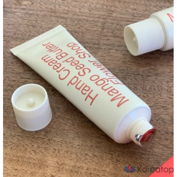 Крем для рук HETRAS с ароматом парфюма 50 мл [Аромат цветочного магазина] Крем для рук HETRAS с маслом семян манго крем для рук Портативный крем для рук Шелковистый крем для рук с ароматом цветов HETRAS Hand, 1 шт., фото 3